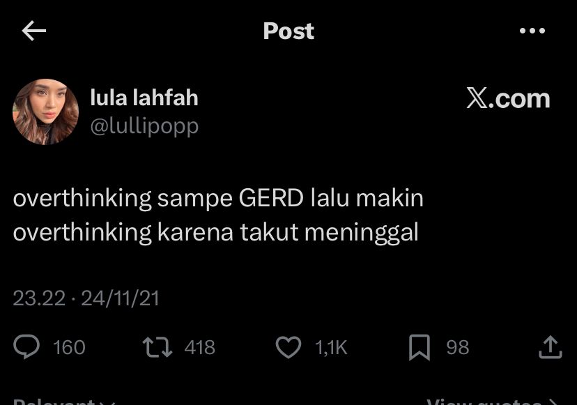 Nama Lula Lahfah Trending di X, Kicauan Lama soal Penyakit Kembali Viral