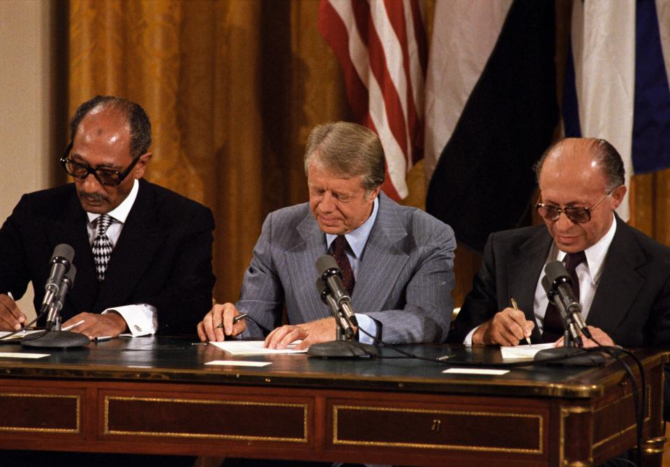 Perjanjian Camp David: Warisan Jimmy Carter yang Damaikan Mesir dan Israel tapi Abaikan Palestina