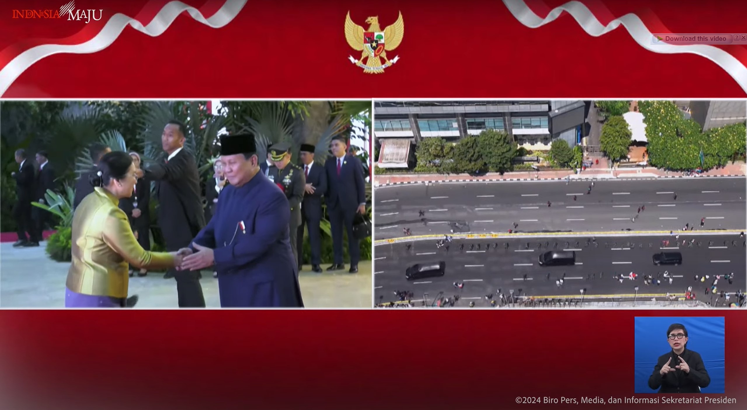 Prabowo Peluk Erat Xanana Gusmao, Beda dari Tamu Negara Lain