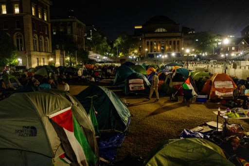 Aksi Protes Pro-Palestina Gagal Dibubarkan di Columbia University