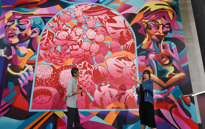 Mural Seniman Indonesia-Australia Hiasi Perayaan 75 Tahun Hubungan Diplomatik