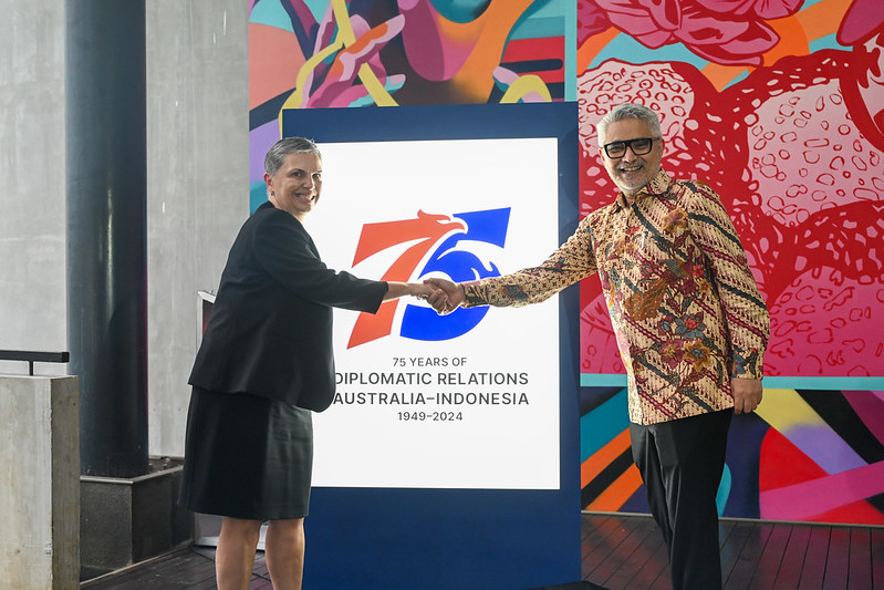 Mural Seniman Indonesia-Australia Hiasi Perayaan 75 Tahun Hubungan Diplomatik