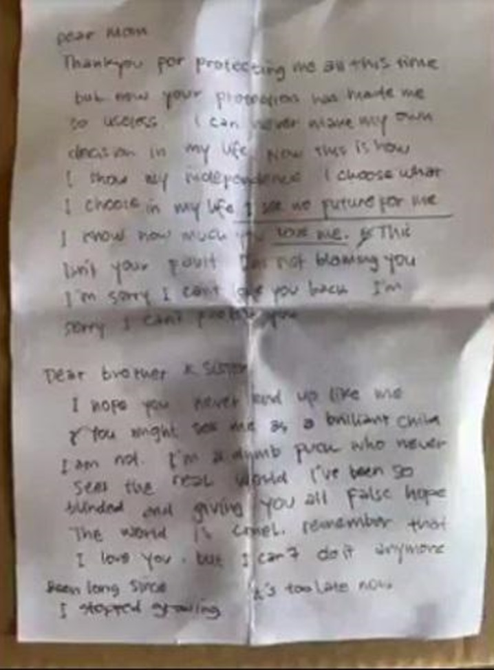 Isi Surat Wasiat Mahasiswi Kedokteran Unair yang Meninggal dalam Mobil
