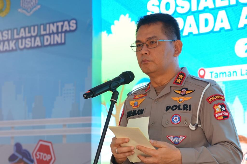 Korlantas Polri Sosialisasikan Lalu Lintas Anak Usia Dini