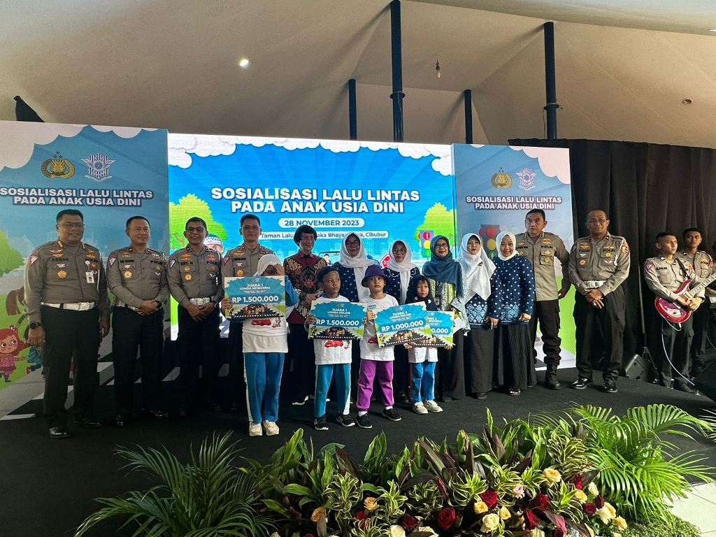 Korlantas Polri Sosialisasikan Lalu Lintas Anak Usia Dini