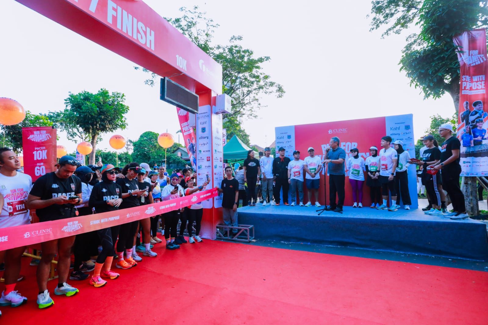 Selenggarakan Run for Humanity, Pemkot Tangsel dan Kajian Musyawarah Donasikan 100 Persen untuk Palestina