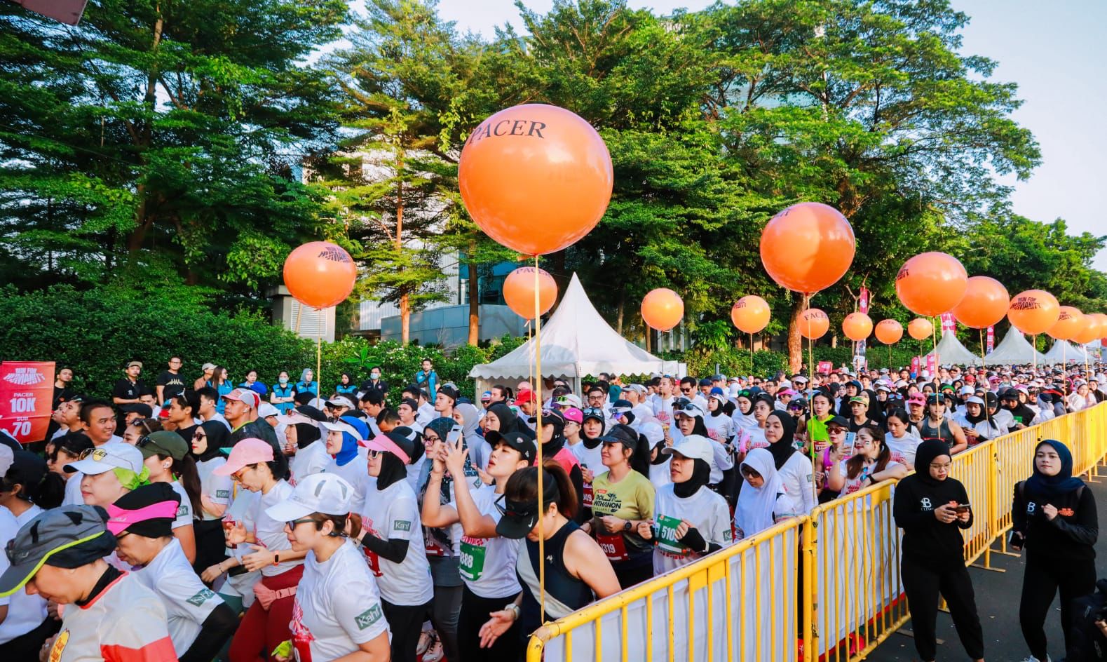 Selenggarakan Run for Humanity, Pemkot Tangsel dan Kajian Musyawarah Donasikan 100 Persen untuk Palestina