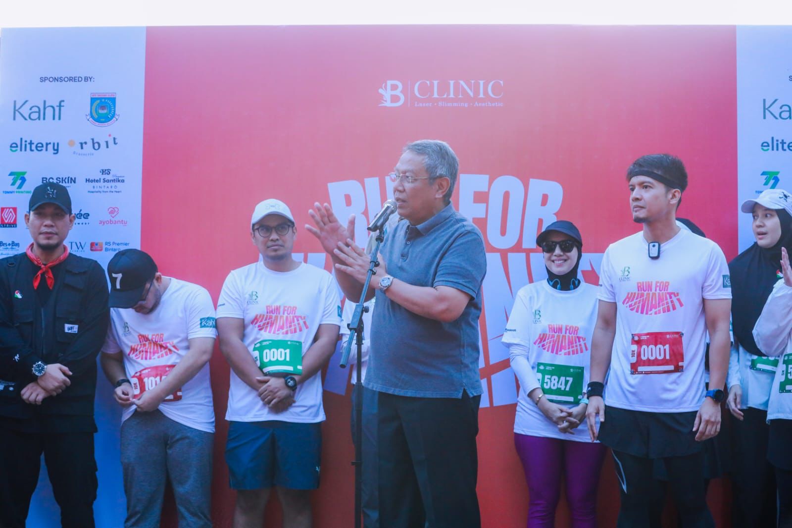 Selenggarakan Run for Humanity, Pemkot Tangsel dan Kajian Musyawarah Donasikan 100 Persen untuk Palestina