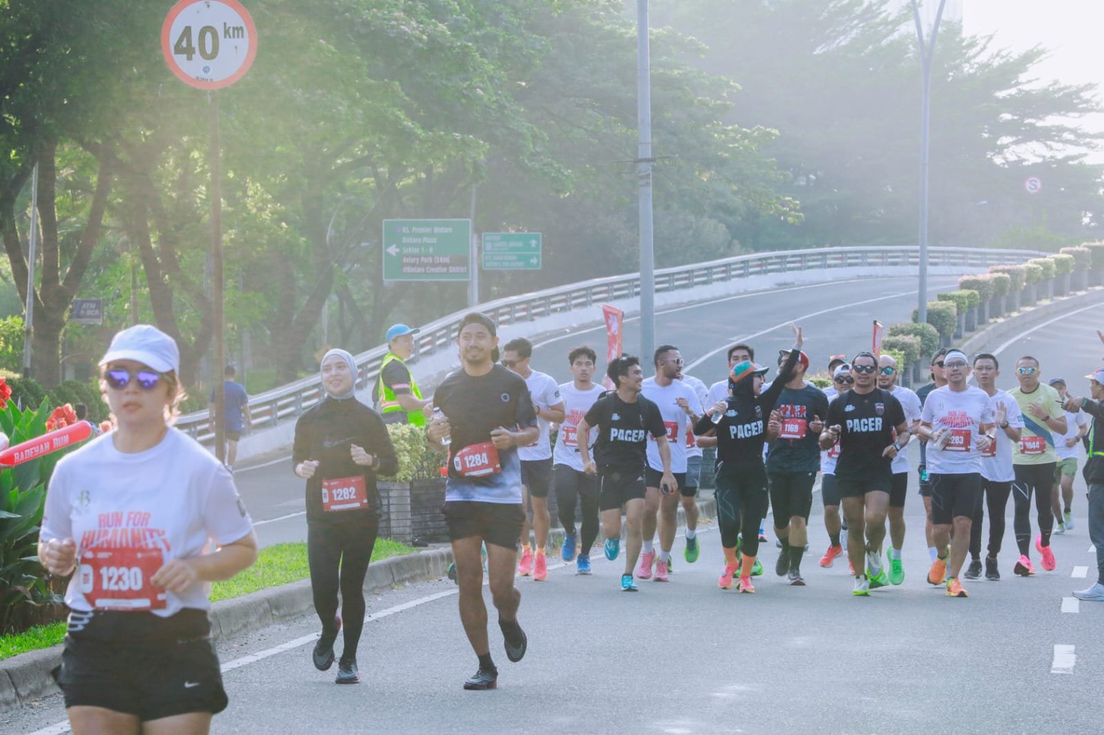 Selenggarakan Run for Humanity, Pemkot Tangsel dan Kajian Musyawarah Donasikan 100 Persen untuk Palestina