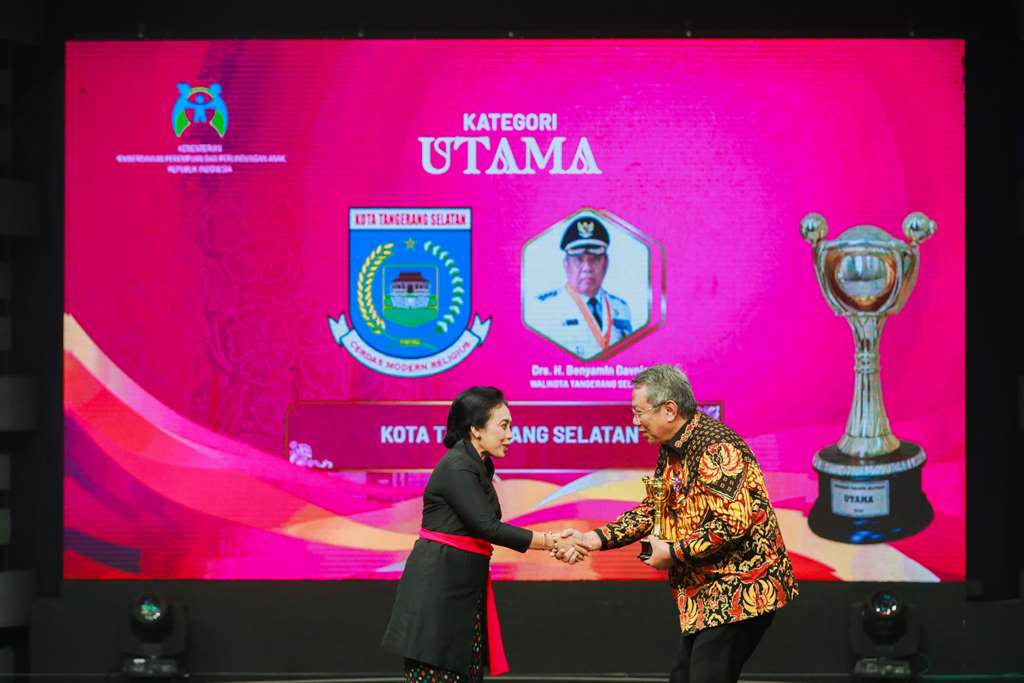 Wujudkan Kesetaraan Gender, Pemkot Tangsel Raih Penghargaan Anugerah Parahita Ekapraya 2023