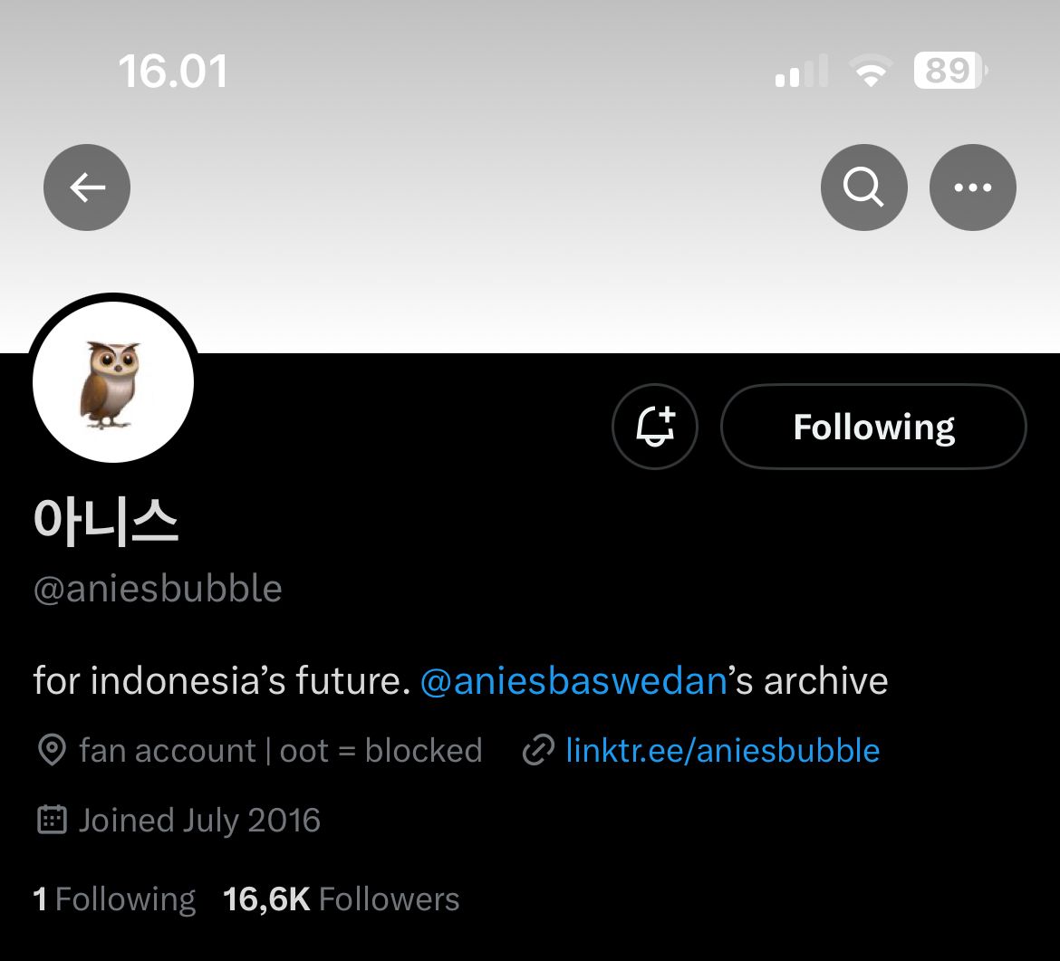 Anies Jadi Sorotan usai Live TikTok, Sampai <i>Dibuatin</i> Fan Account Khas Idol K-pop di Twitter