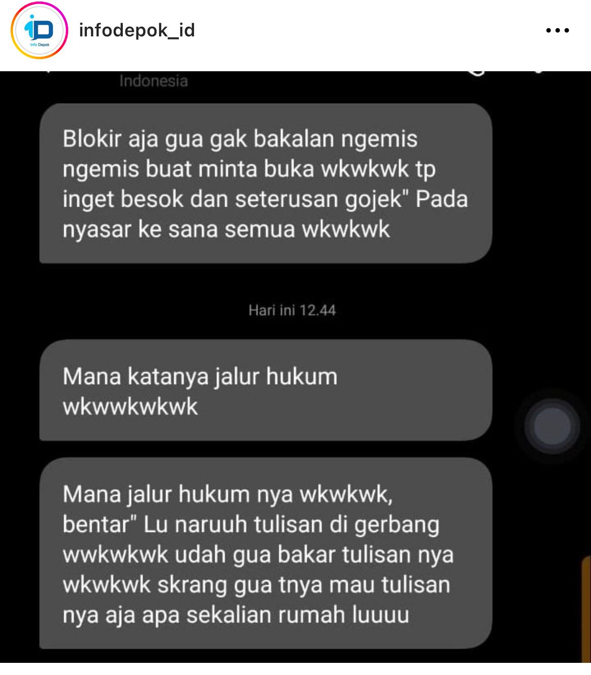 Viral Wanita Diteror Order Fiktif Ojol, Diduga Karena Tolak Cinta Pelaku