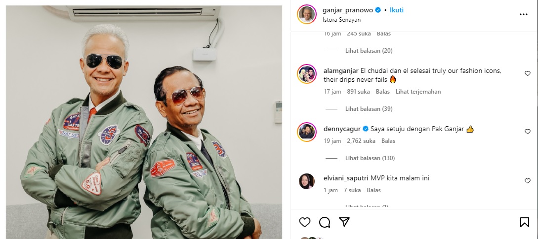 Alam Ganjar Ikutan Panggil Bapaknya El Chundai, Julukan untuk Ganjar yang Viral di Medsos
