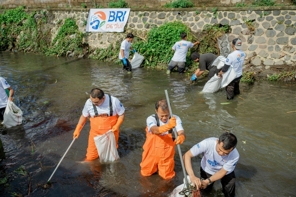BRI Peduli Jaga Sungai Jaga Kehidupan, Edukasi Masyarakat Menjaga Kebersihan Sungai dan Hijaukan Lingkungan Sekitar