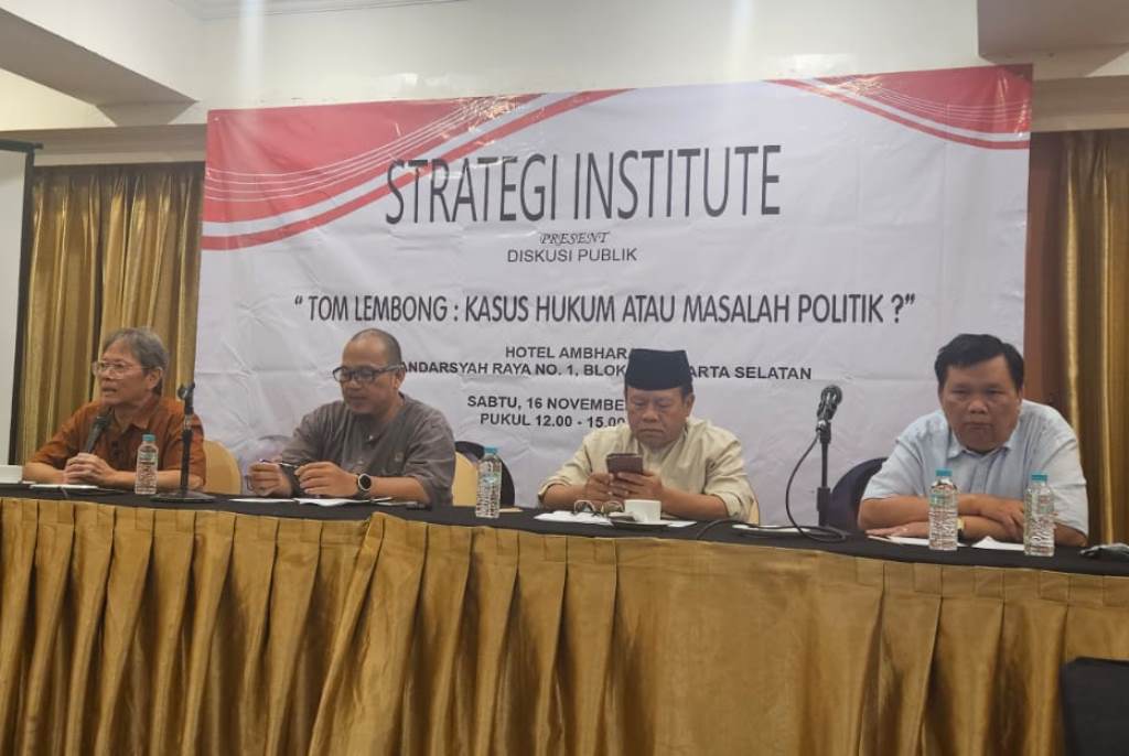 Kasus Tom Lembong, Masalah Hukum atau Politik?