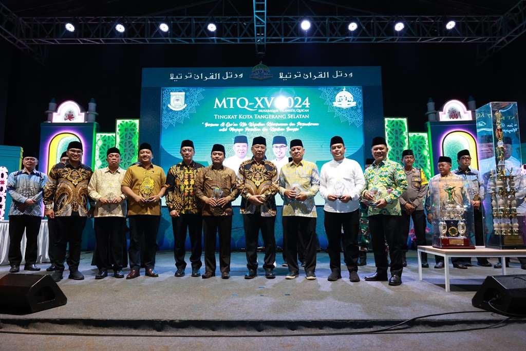 Ditutup Benyamin, Kecamatan Pamulang jadi Juara Umum MTQ ke-15 Tingkat Tangsel