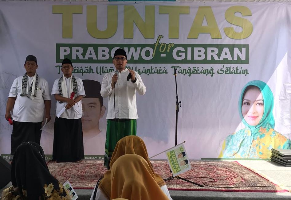 Tharekat Ulama Nusantara Tangerang Selatan Gelar Deklarasi Prabowo-Gibran
