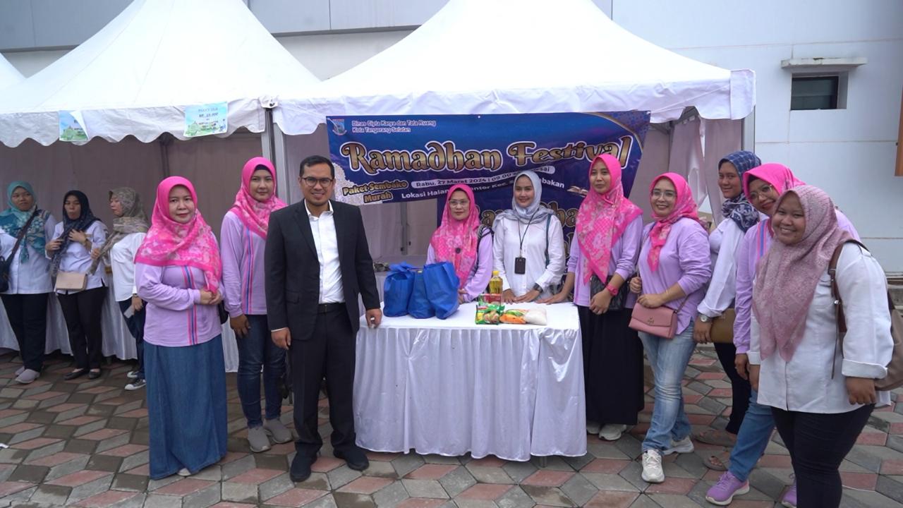 Bazar Ramadan di Tangsel, Pilar Saga Ichsan: Bantu Stabilkan Harga Bahan Pokok