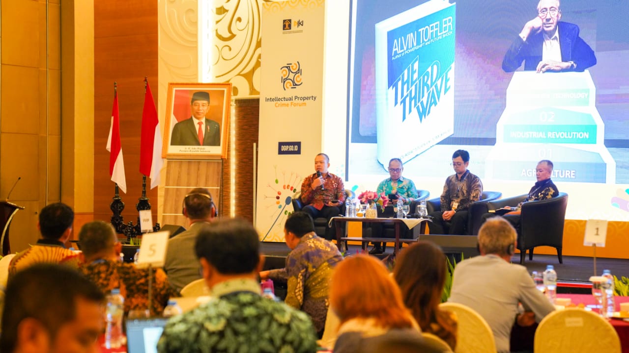 IP Crime Forum 2024: Tingkatkan Penegakan Hukum Kekayaan Intelektual  melalui Sinergi