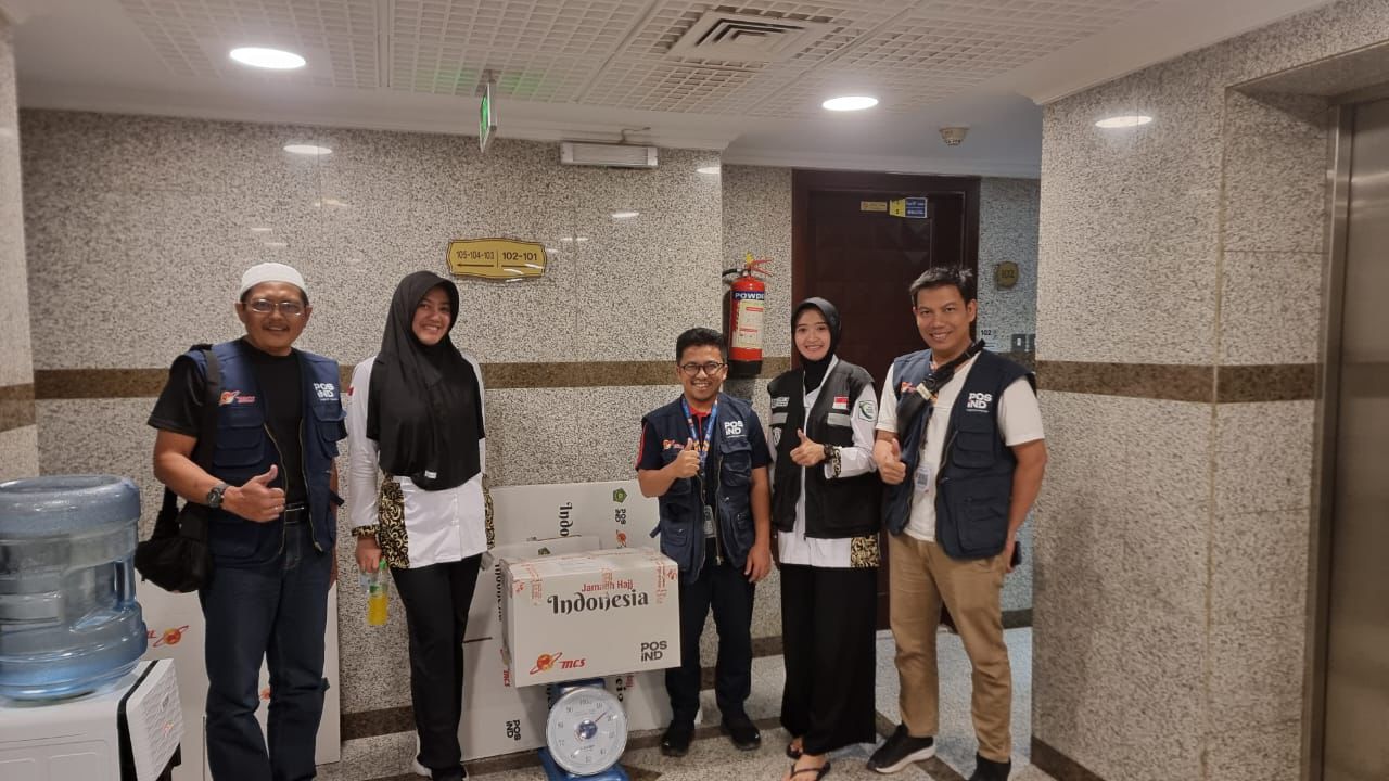Dukung Pelaksanaan Ibadah Haji, Pos Indonesia Buka Layanan Kargo untuk Jemaah