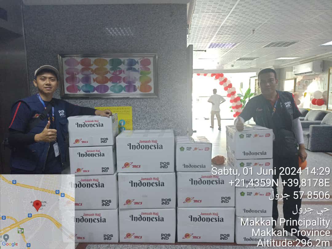 Dukung Pelaksanaan Ibadah Haji, Pos Indonesia Buka Layanan Kargo untuk Jemaah