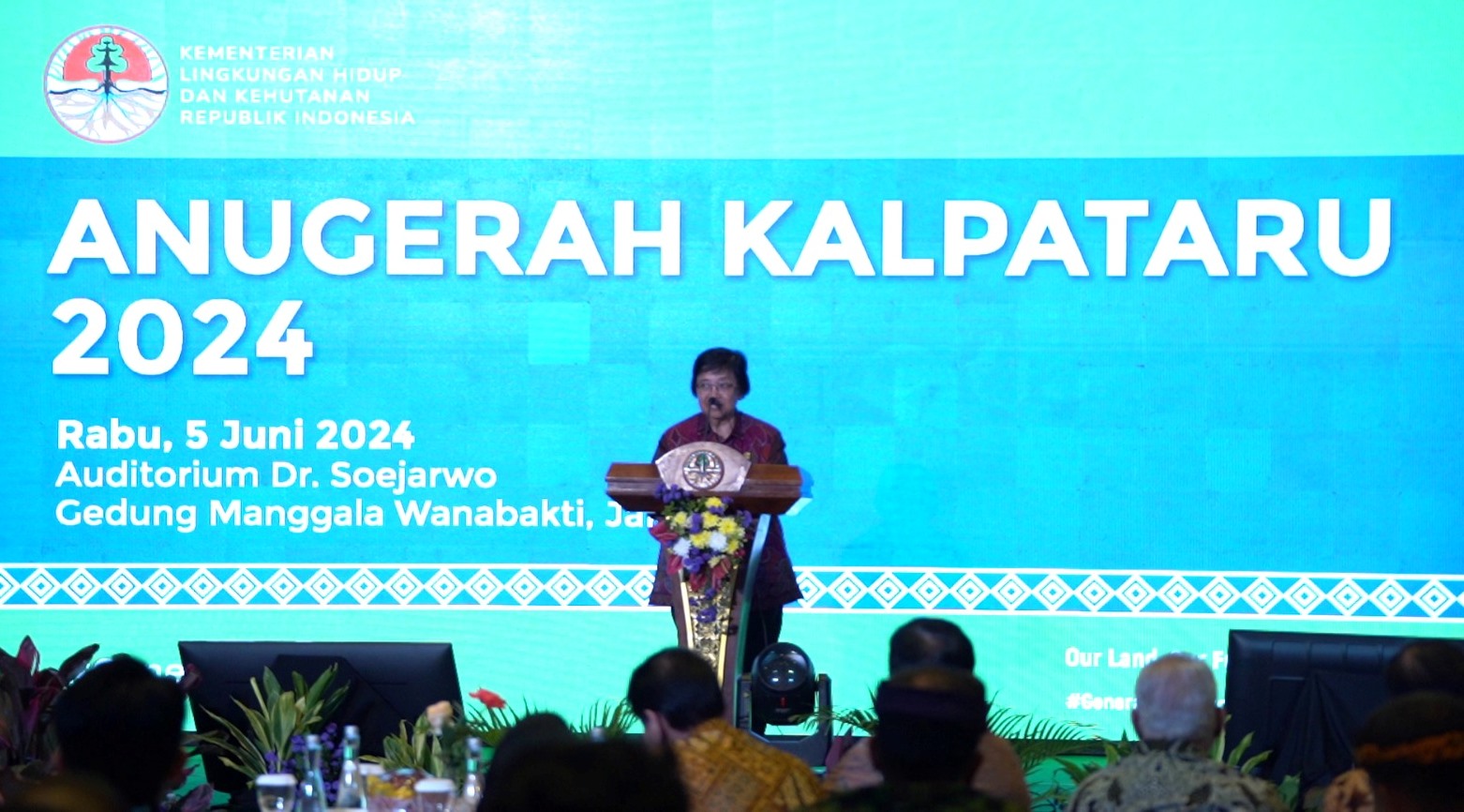 KLHK Beri Penghargaan Kalpataru 2024, Menteri LHK: Teladan dan Pahlawan Lingkungan