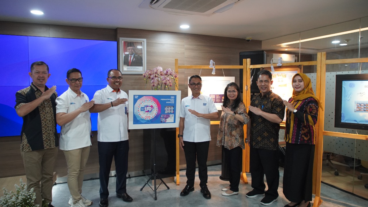 Peringati 150 Tahun Perhimpunan Pos Sedunia, PT Pos Indonesia Luncurkan Prangko Seri Spesial