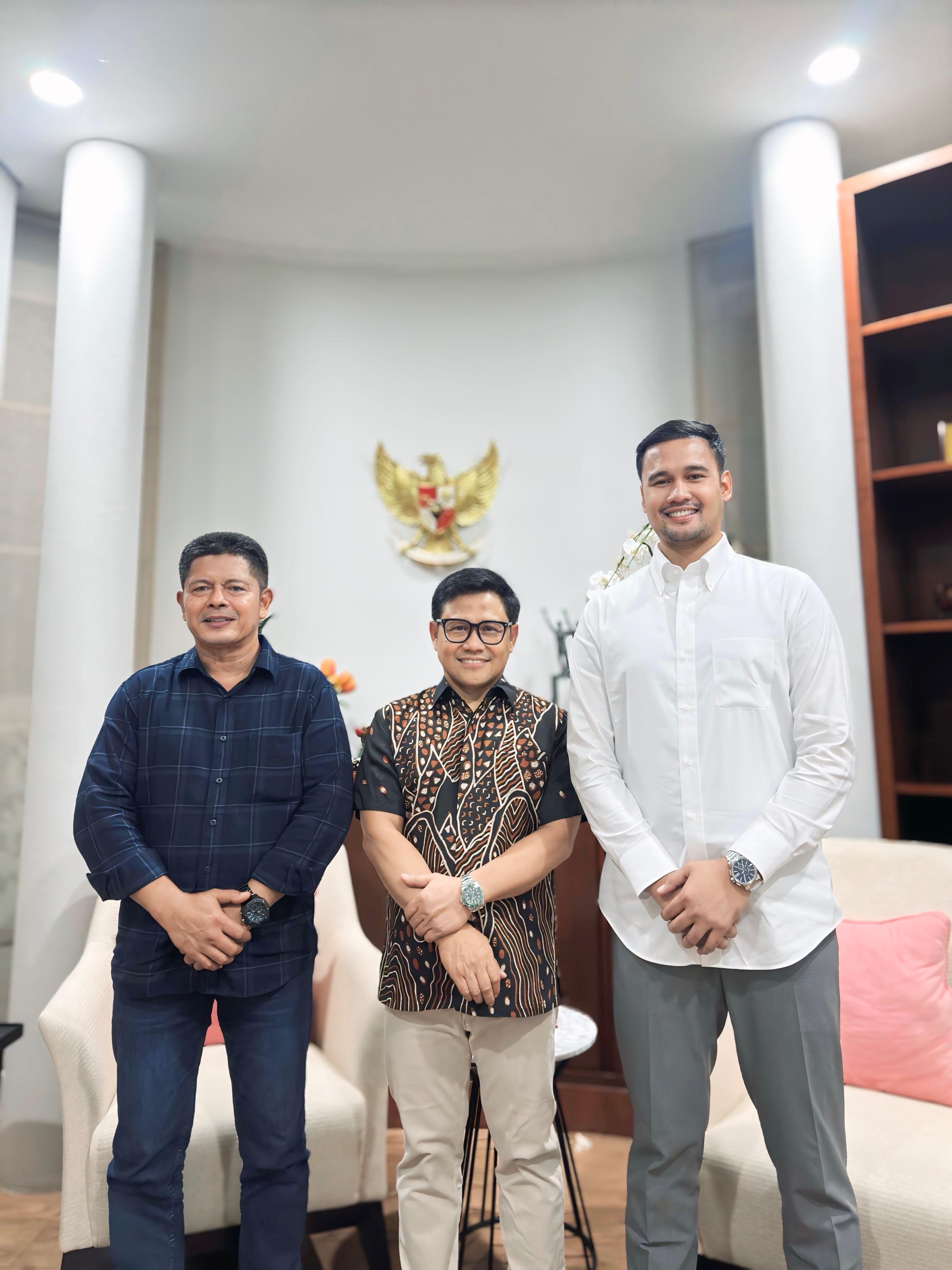 Wabup Terpilih Anggit Kurniawan Nasution Temui Muhaimin Iskandar Perkuat Sinergitas Pembangunan Pasaman