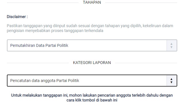 Sebelum Daftar CPNS, Ini Cara Cek NIK Terdaftar Parpol Atau Tidak