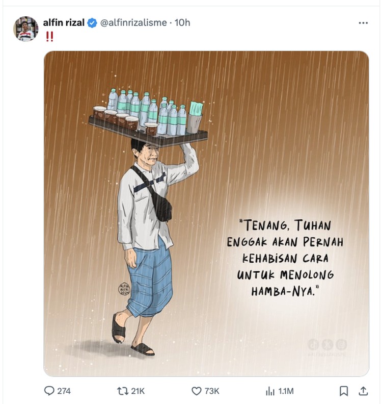 Kumpulan Meme Es Teh Berisi Sindiran untuk Gus Miftah di Medsos