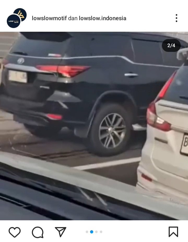 Viral Fortuner Pelat Dinas Polri Kecelakaan di Tol MBZ, Aneh Nopol Berubah Jadi Sipil