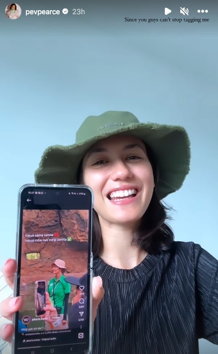 Viral! Netizen Sebut Petugas Kebun Bintang Ini Mirip Banget Pevita Pearce