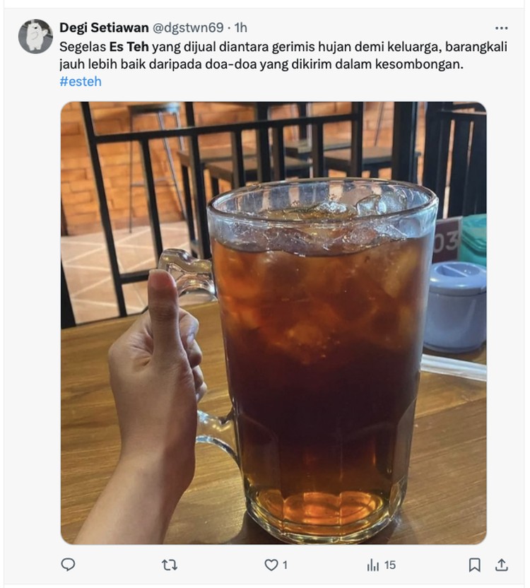 Kumpulan Meme Es Teh Berisi Sindiran untuk Gus Miftah di Medsos