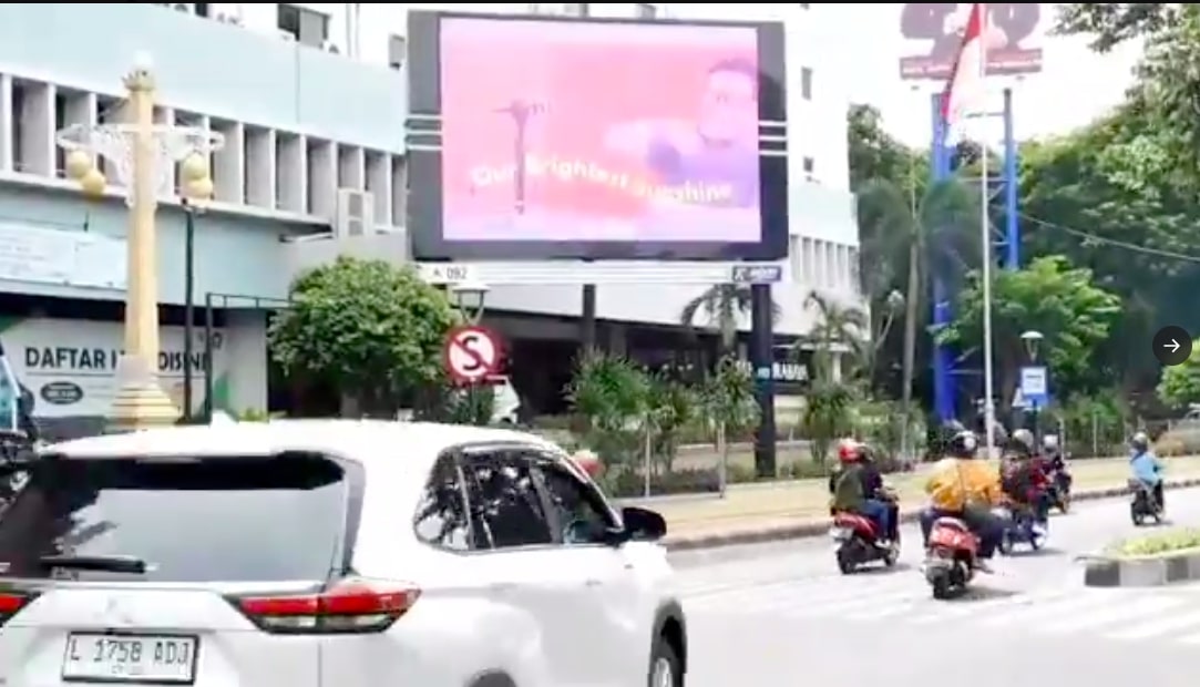 Pendukung Tepati Janji, Videotron Cak Imin Tayang di Wilayah Ini