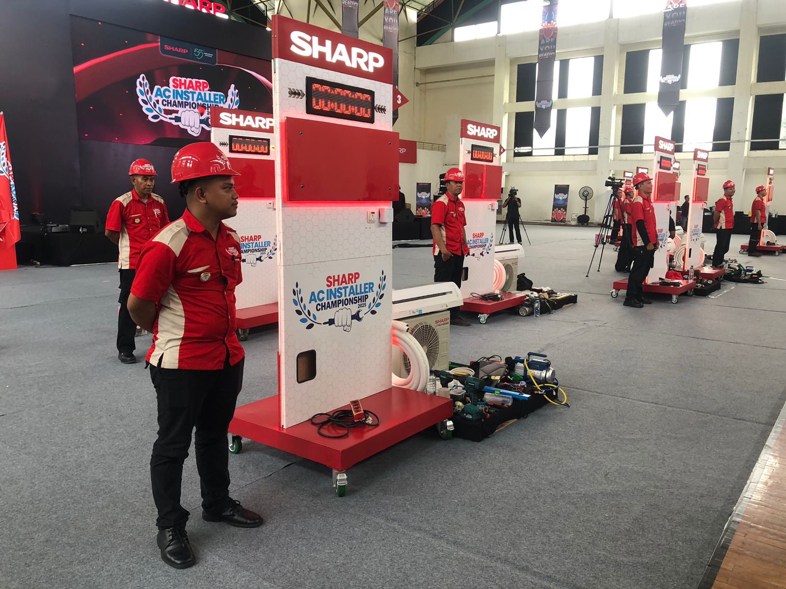 Sharp Gelar Kompetisi Teknisi AC Skala Nasional, Ini Daftar Pemenangnya