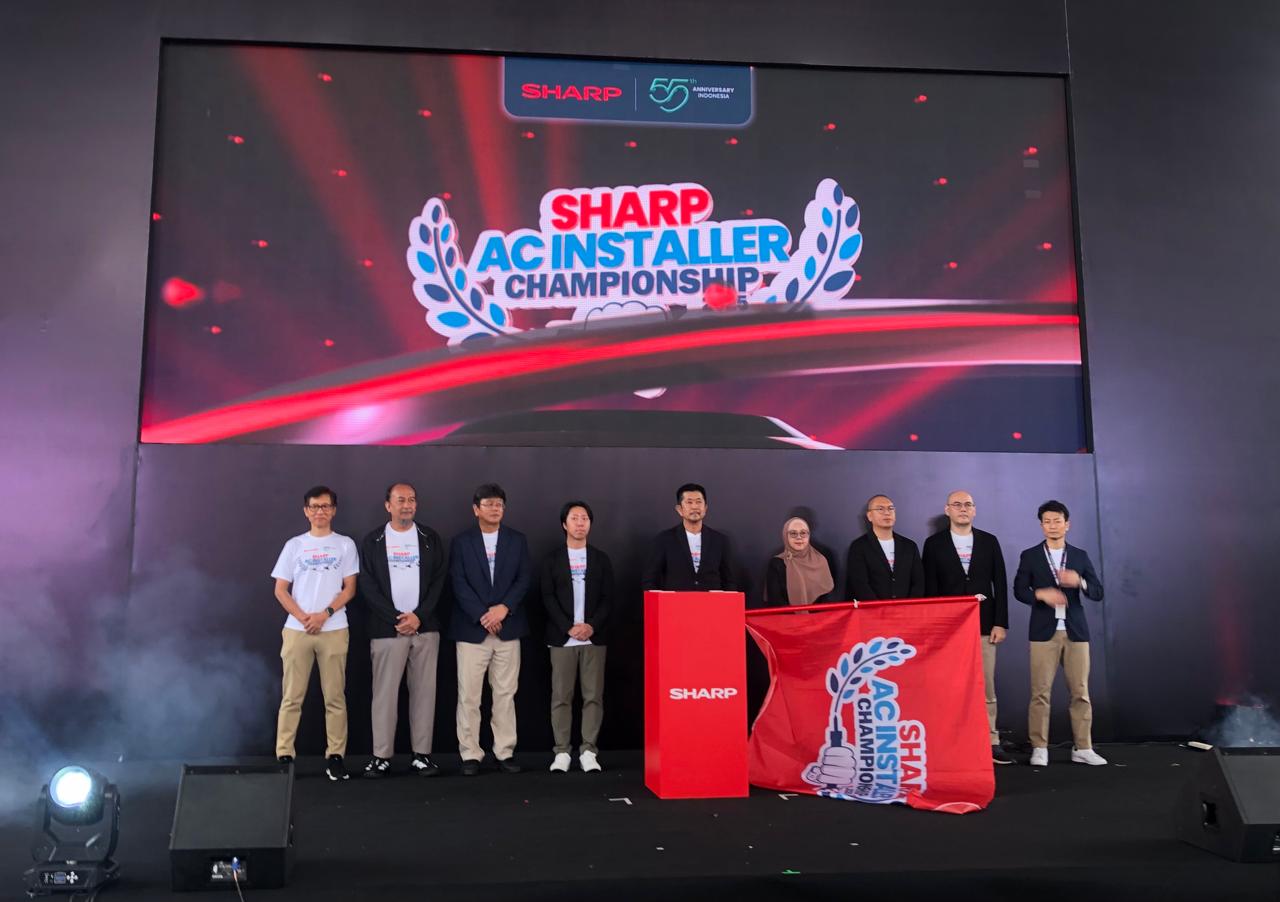 Sharp Gelar Kompetisi Teknisi AC Skala Nasional, Ini Daftar Pemenangnya