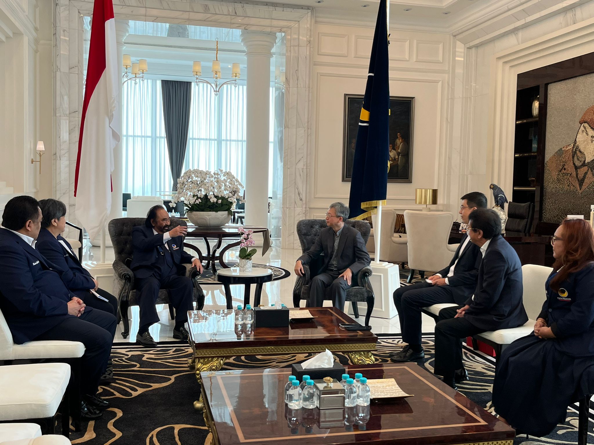 Dubes Tiongkok Kagum pada NasDem, Bahas Kerja Sama Politik Anak Muda