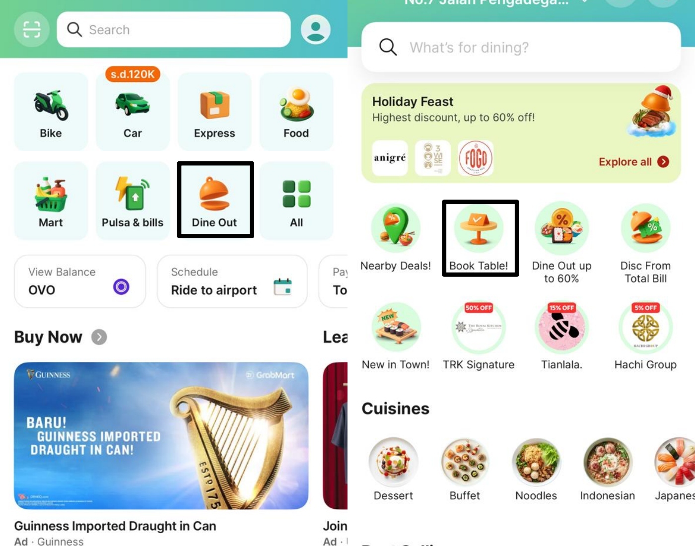 <i>Nggak</i> Perlu Antre, Begini Cara Mudah Reservasi Restoran Lewat Grab