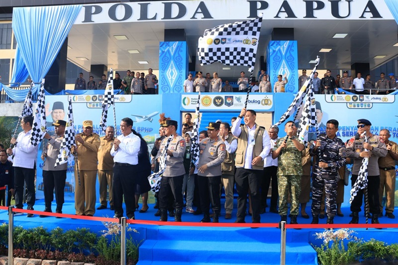 Jelang Nataru, 4.634 Ton Beras Disalurkan Bertahap ke Wilayah Papua Raya