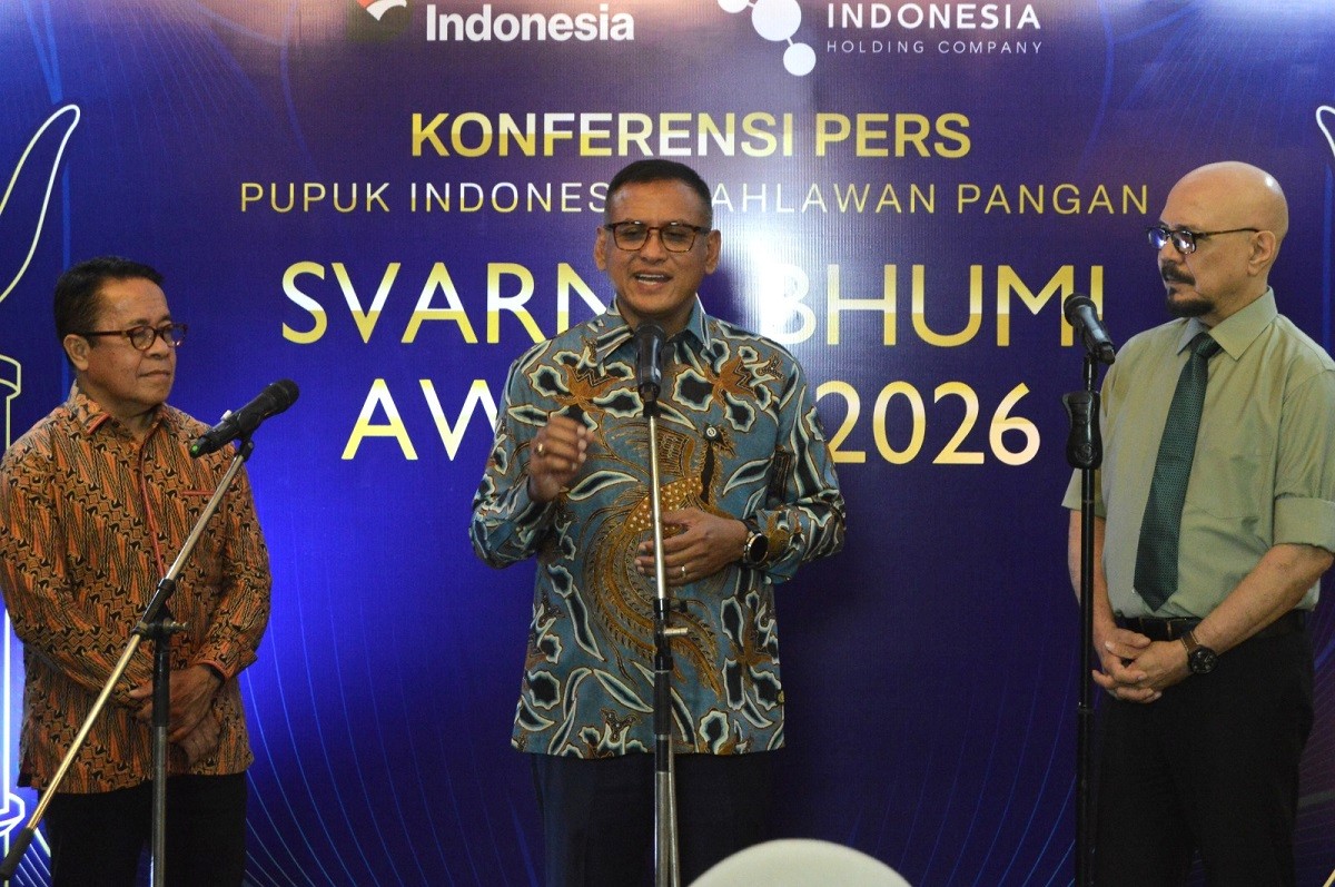 Pupuk Indonesia Apresiasi Pahlawan Pangan lewat Svarna Bhumi Award 2026