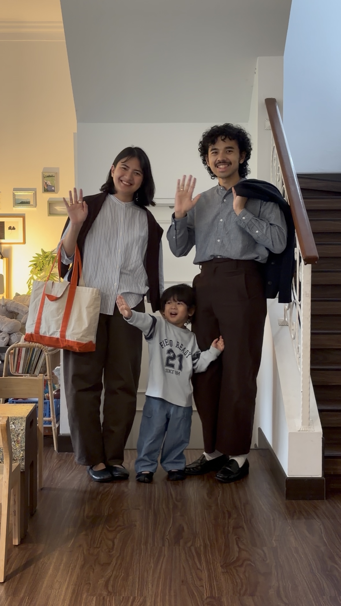 Intip Inspirasi Gaya Lebaran Keluarga Selebritas Bersama Uniqlo