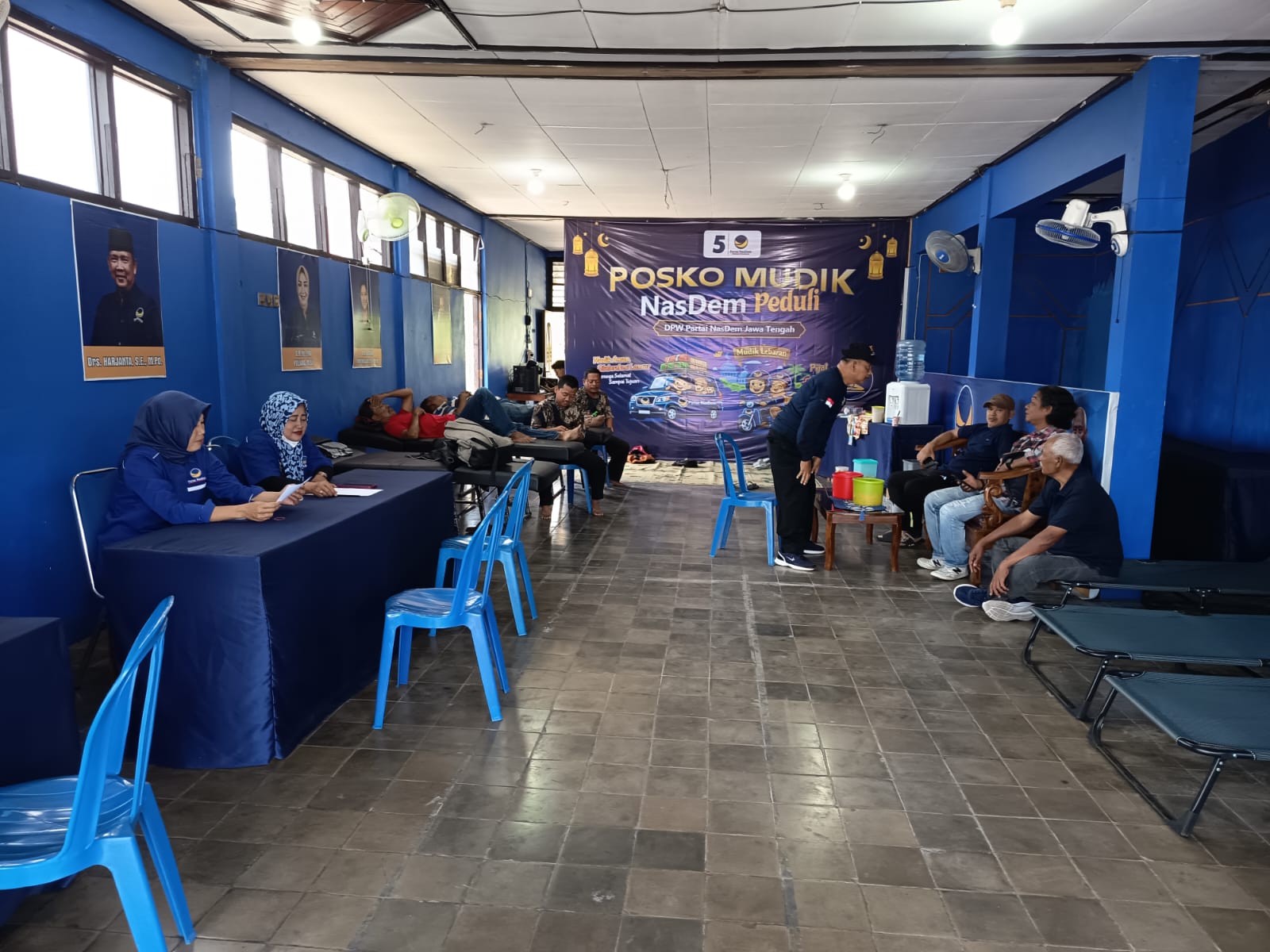 Lestari Moerdijat: Posko Mudik NasDem Jateng Upayakan Kebugaran Demi Keselamatan Pemudik