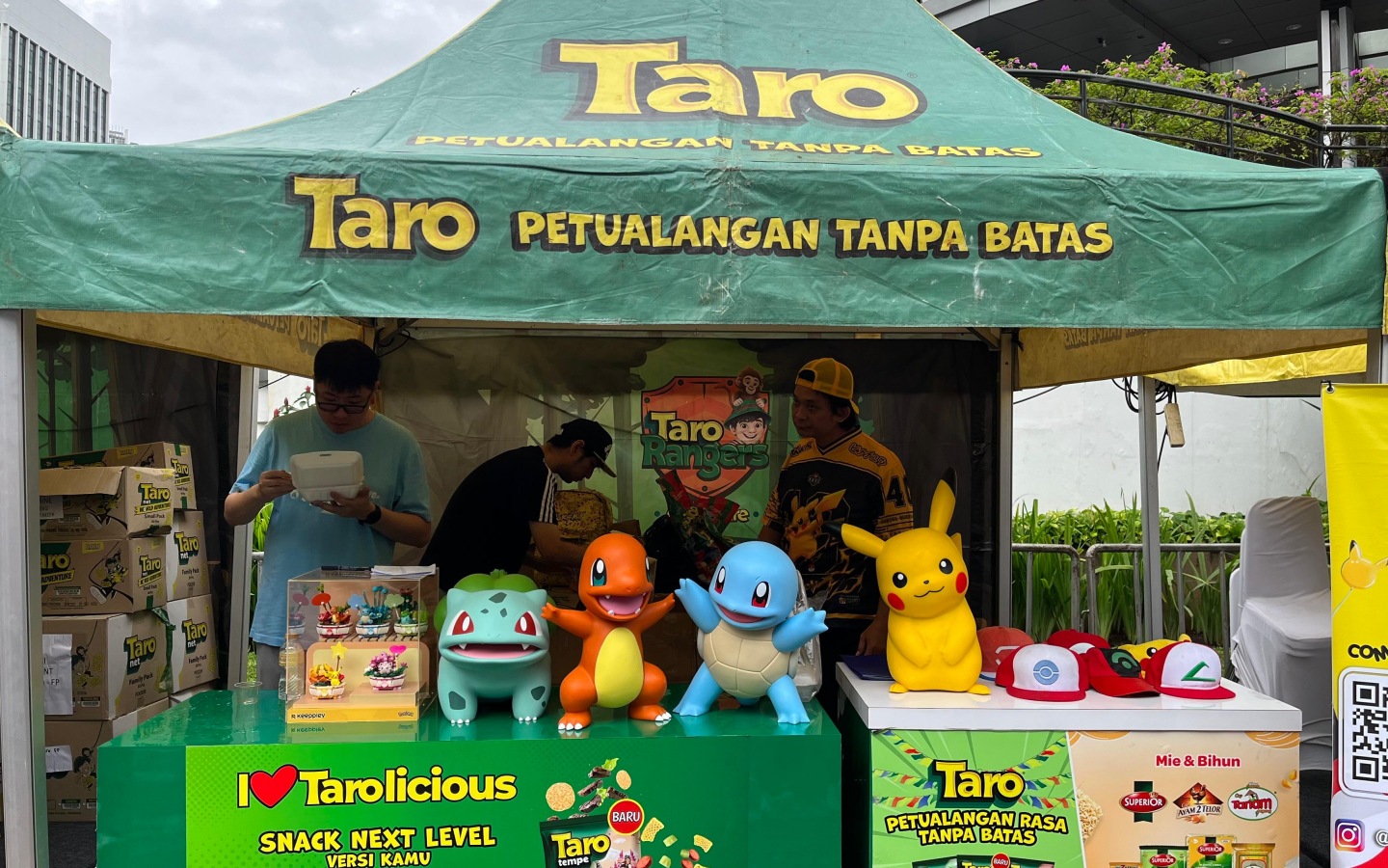 Taro Kolaborasi dengan Pokémon Hadirkan Stiker dan Kartu Edisi Spesial