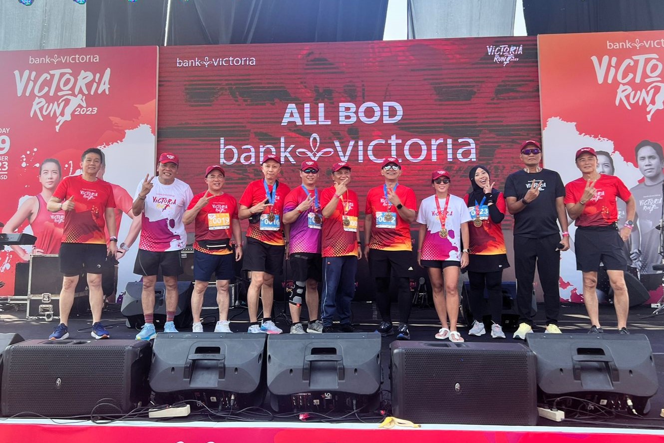 Ribuan Peserta Meriahkan Lomba Lari Victoria Run 2023 di QBIG BSD