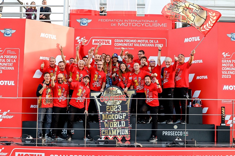Bagnaia Juara Dunia MotoGP, Ini Sederet Rekor Ducati di Musim 2023