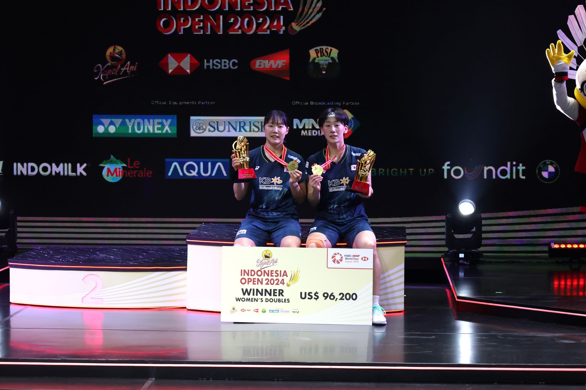 Daftar Juara Indonesia Open 2024: Wakil Tiongkok Borong 4 Gelar
