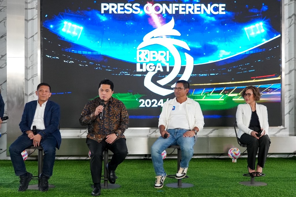 Ciptakan Perputaran Ekonomi Rp10,42 Triliun, BRI Kembali Jadi Sponsor Utama Liga 1 2024/2025