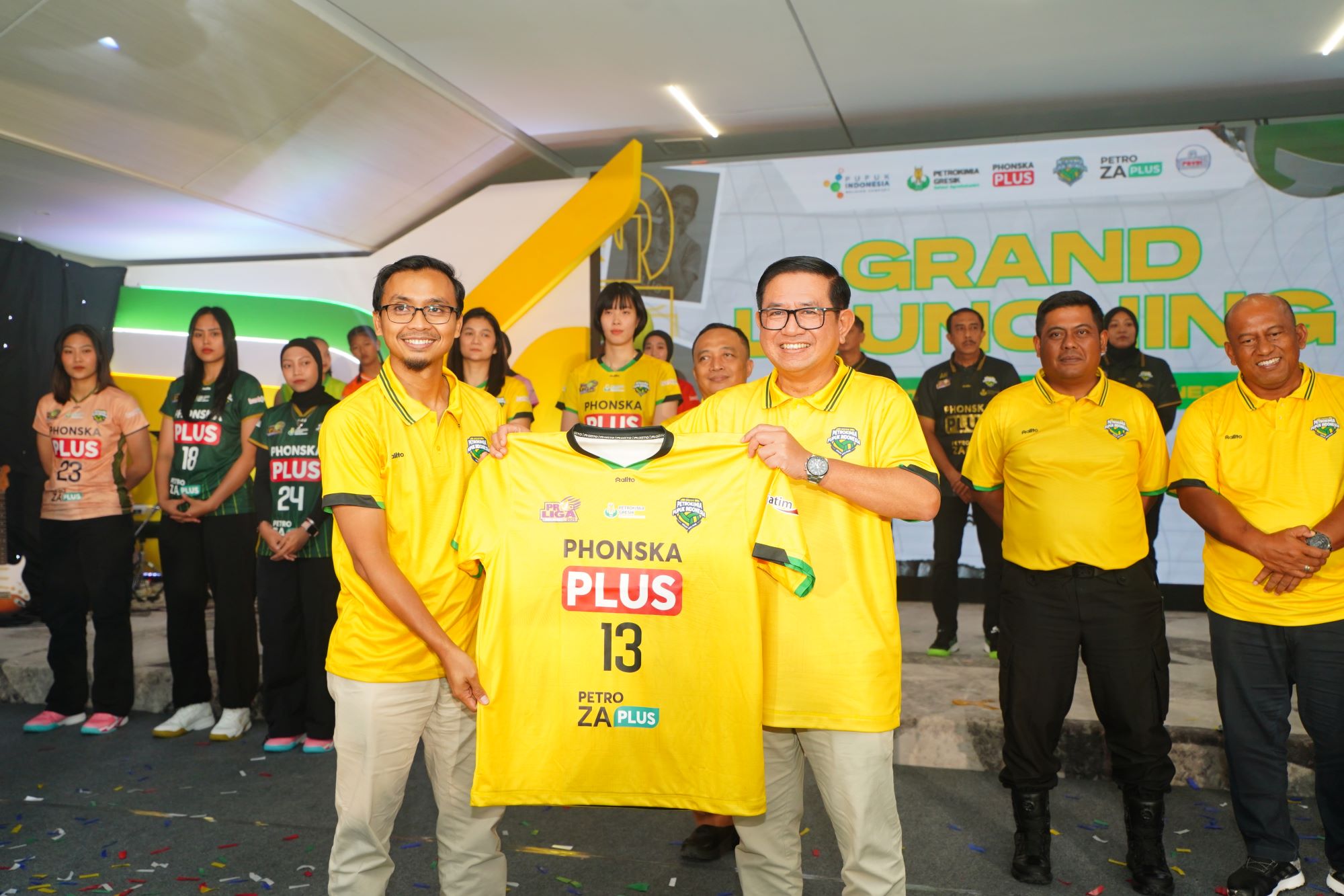 Sambut Proliga 2025, Petrokimia Gresik dan Pupuk Indonesia Luncurkan Tim Bola Voli Putri GPPI
