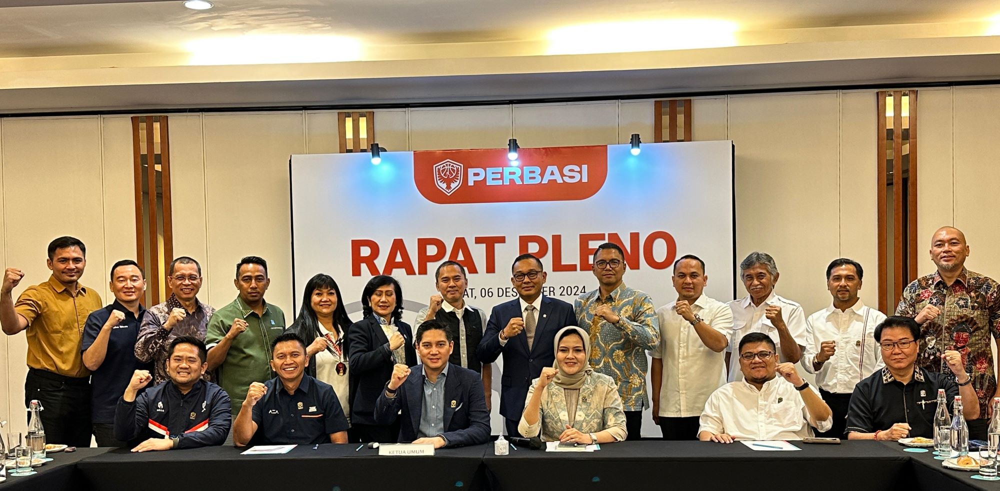 Gelar Rapat Pleno Perdana, Budisatrio Tetapkan Jajaran Pengurus Perbasi dan Rencana Program Kerjanya