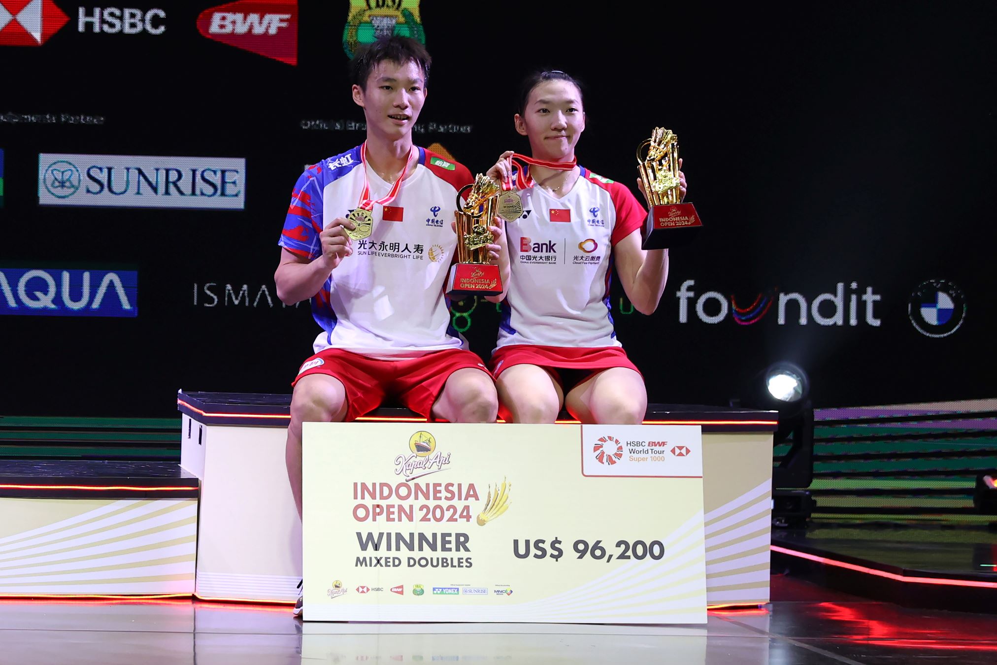 Daftar Juara Indonesia Open 2024: Wakil Tiongkok Borong 4 Gelar